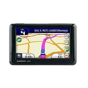 Garmin Nuvi 1390 4.3" Sat Nav with Full Europe Maps (42 Countries) Bundle with Lifetime Traffic & Mapping Update Voucher