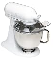 Factory-Reconditioned KitchenAid RRK150WW Artisan Series 5-Quart Mixer, White on White