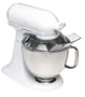 Factory-Reconditioned KitchenAid RRK150WW Artisan Series 5-Quart Mixer, White on White