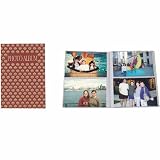 Pioneer - Pioneer Flexible Cover Series Bound Photo Album, Random Designer Color Covers, Holds 64 4" x 6" Photos, 1 Per Page.