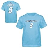 Reebok Nashville Predators Paul Kariya Youth Girls Pastel Blue Name & Number T-Shirt