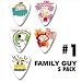 Grover Allman Family Guys Guitar Picks 5-Pack#1