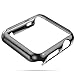 Apple Watch Case, Tomplus [Ultra-Thin] [Newest] Apple Watch PC Plated Cover Case Slim Premium Super / Exact Fit / Plastic Cover Snap On Hard Protective Case for Apple Watch (PC Case Gray 42mm)