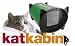 KatKabin Outdoor Cat House - Racing Green : Color RACING GREEN