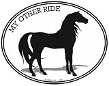 HORSE - Equine - Oval-horse-Decal-Sticker- Can be used for Cars, Trucks, Notebooks etc.