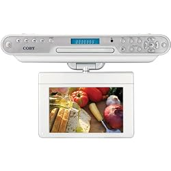 10.4" TFT Widescreen AM/FM Under-Cabinet DVD/CD Player