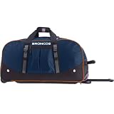 Athalon Denver Broncos 24 Inch Duffle Bag with Wheels