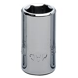 MACTOOLS 1/4”(6.3mm)ドライブ 6ポイントショートソケット 9/32"