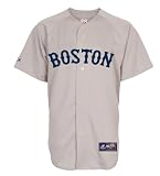 Boston Red Sox Youth Replica Road Jersey by Majestic Athletic