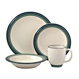 Pfaltzgraff Ocean Breeze 16-Piece Dinnerware Set.  Service for 4