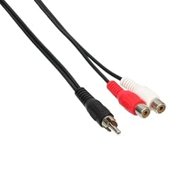 InLine Cinch-Y-Kabel, 1x Cinch St zu 2x Cinch Bu, 0,2m