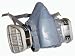3M 7500 Series Respirator Half Facepiece Kit With Filters Medium (No Eye Protection)
