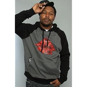 LRG The Up And At Em Pullover Hoody hood ,Sweatshirts for Men
