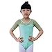 ROPALIA Kids Girls Ballet Dance Leotard Dancewear Lace Tutu Strap Gymnastics