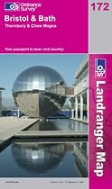 Bristol and Bath, Thornbury and Chew Magna (Landranger Maps) (OS Landranger Map)
