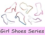 12 GIRLS SHOES Tye Dye + Glow Wristbands Rubber Bandz Bands Bracelets