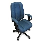 Perch Executive Chair - Red Wine Fabric - Glides