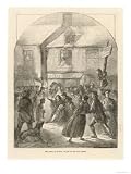 11 Year Old Christopher Snider is Fatally Wounded by Ebenezer Richardson a British Sympathizer Art Giclee Poster Print, 18x24