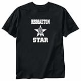 T-Shirt Black  Reggaeton Star  Music