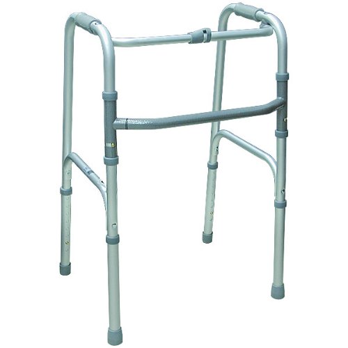 Single Button Folding Walker