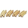 BRIO 33337 Wooden Railway System: Short Curved Tracks