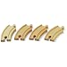 BRIO 33337 Wooden Railway System: Short Curved Tracks