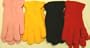 Set of Four Pairs of Multicolor Mongolian Very Warm Fleece Gloves for Toddlers Ages 3-6 Years