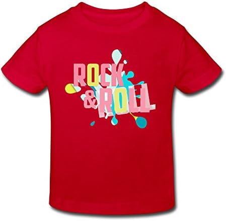 Cotton Funny Rock And Roll Toddler Girl Boy Shirts