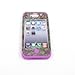 JUSTING@Apple iPhone 5C 3-piece Triple Layer Hybrid Real Tree Camo Hybrid Hard Case Cover (Purple)