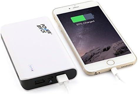 Powerbrick 12000 MAH Cellphone Battery Power Bank  External Battery Pack Portable Cellphone Power Suppplier.