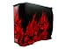 CSX CX-830RDFM-01-GP Red Flaming Skulls Stacker Full Tower Case - Limited Edition
