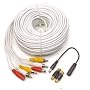 Q-See QS120F Audio, Video & Power 120 Foot Extension RCA Cable