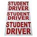 Magnetic Student Driver Signs