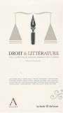 Revue Anthemis  / Droit et littérature