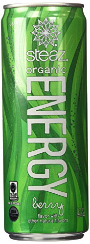 Steaz Organic Energy Berry 12 Oz - Case of 12