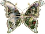 Thomas Kinkade Garden of Prayer Butterfly Figurine
