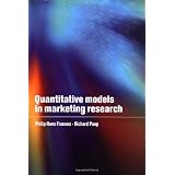 Quantitative Models in Marketing Research