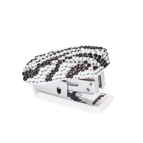 Zebra Print Crystal Stapler