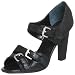 Nine West Women's Eriley Ankle Strap Sandal,Black,6.5 M US