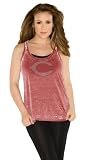 Cincinnati Reds Women's Burnin Up Tank - Touch by Alyssa Milano