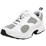 Drew Shoes Men's Lightning Athletic Sneaker,White/Grey,11 6E US