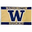 NCAA Washington Huskies 3-by-5 foot Flag