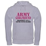 ARMY Girlfriend Property of a Hooded Sweatshirt