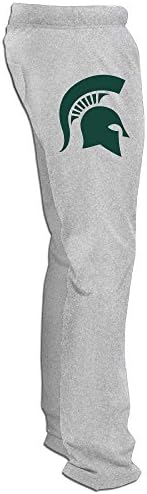 Men's Michigan State Spartans Sparty Tom Izzo Michigan Sweatpant Pants Classic Fit