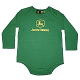John Deere Infant Logo Onesie Green