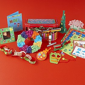 Kids' Holiday Gifts: Kids Christmas Crafts Kit - Crafty Christmas Kit
