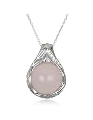 Pink Jade Pendant-18"