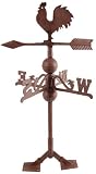 Esschert Design USA WV10 Cast Iron Rooster Weathervane