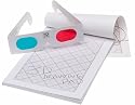 3-D Drawing pad with 3-d Glasses