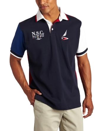 Nautica Men Big-Tall Sailing Club Short Sleeve Polo
